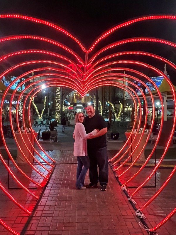 Mark and his wife Patti